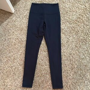 Zella Stylish Black Leggings with Logo | Size Small